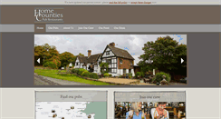 Desktop Screenshot of homecountiespubs.co.uk